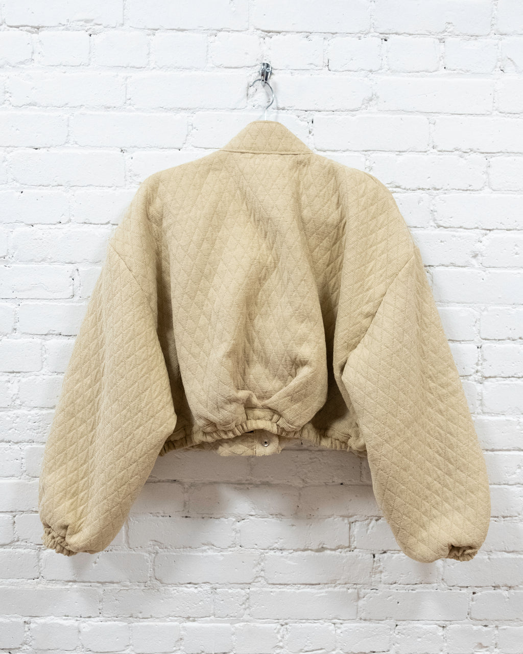 Tan Upholstery Crop Coat