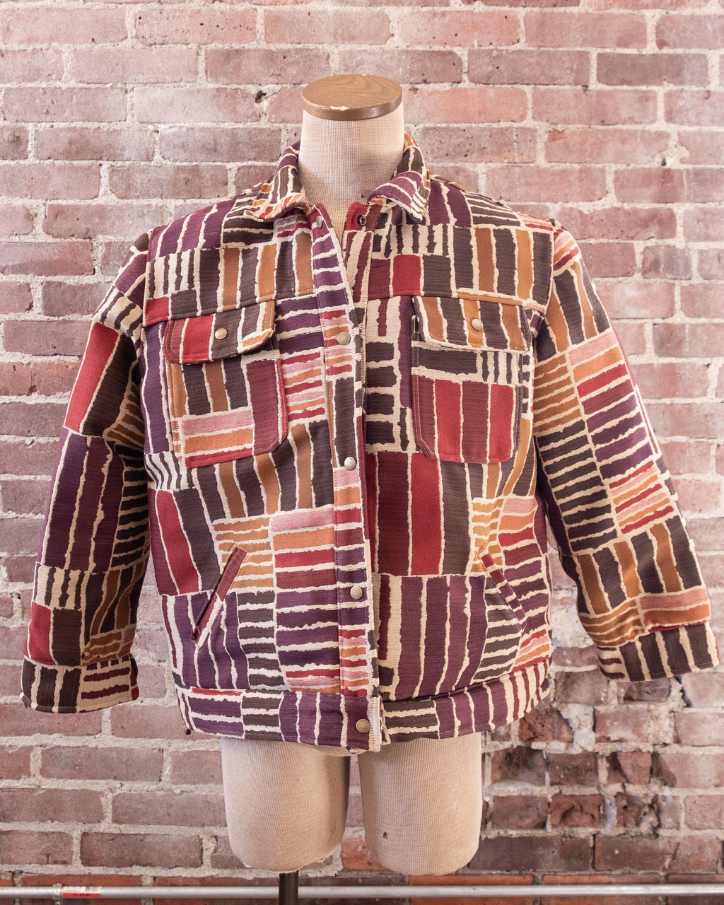 Brushstroke Trucker Jacket