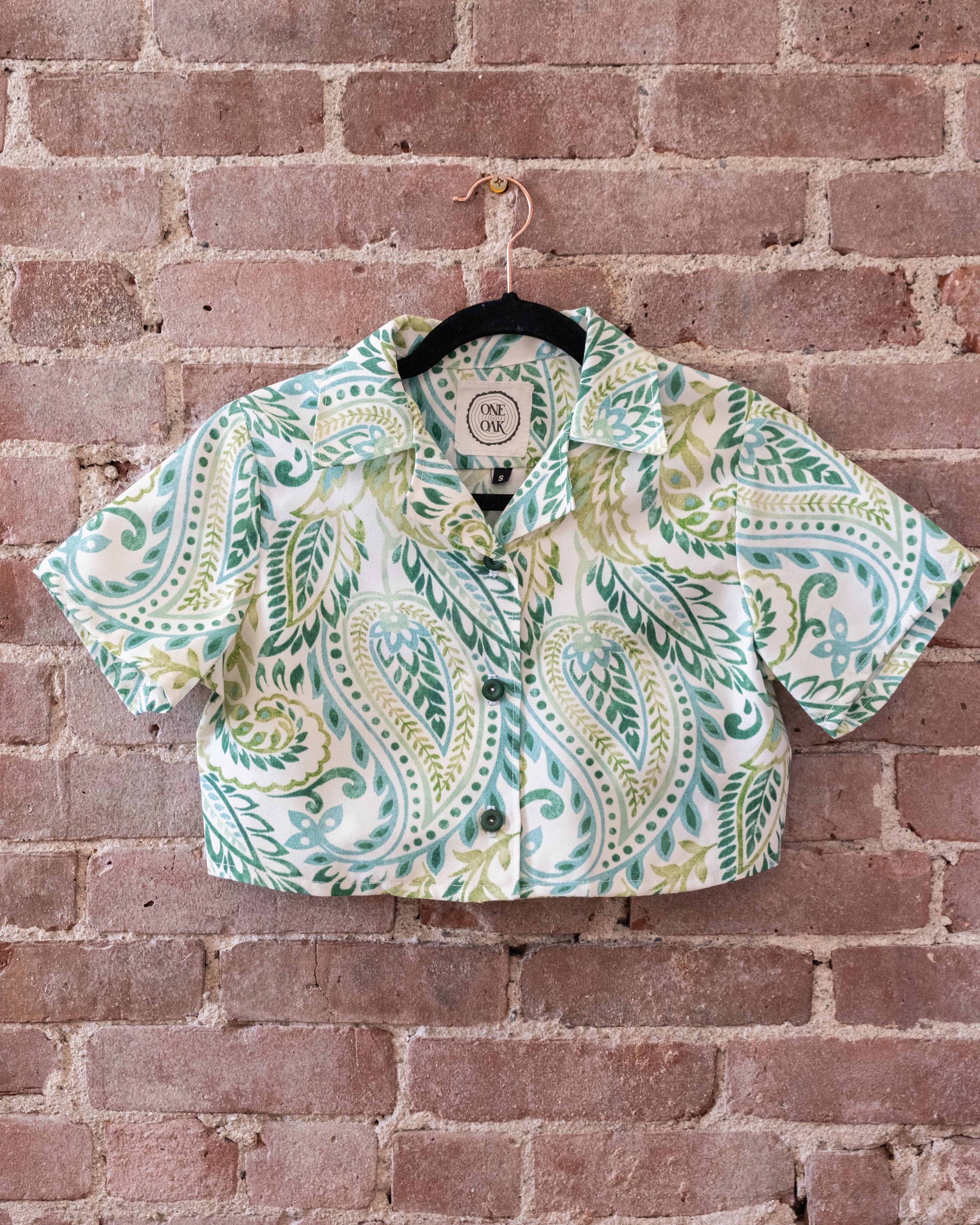 Garden Paisley Camp Shirt