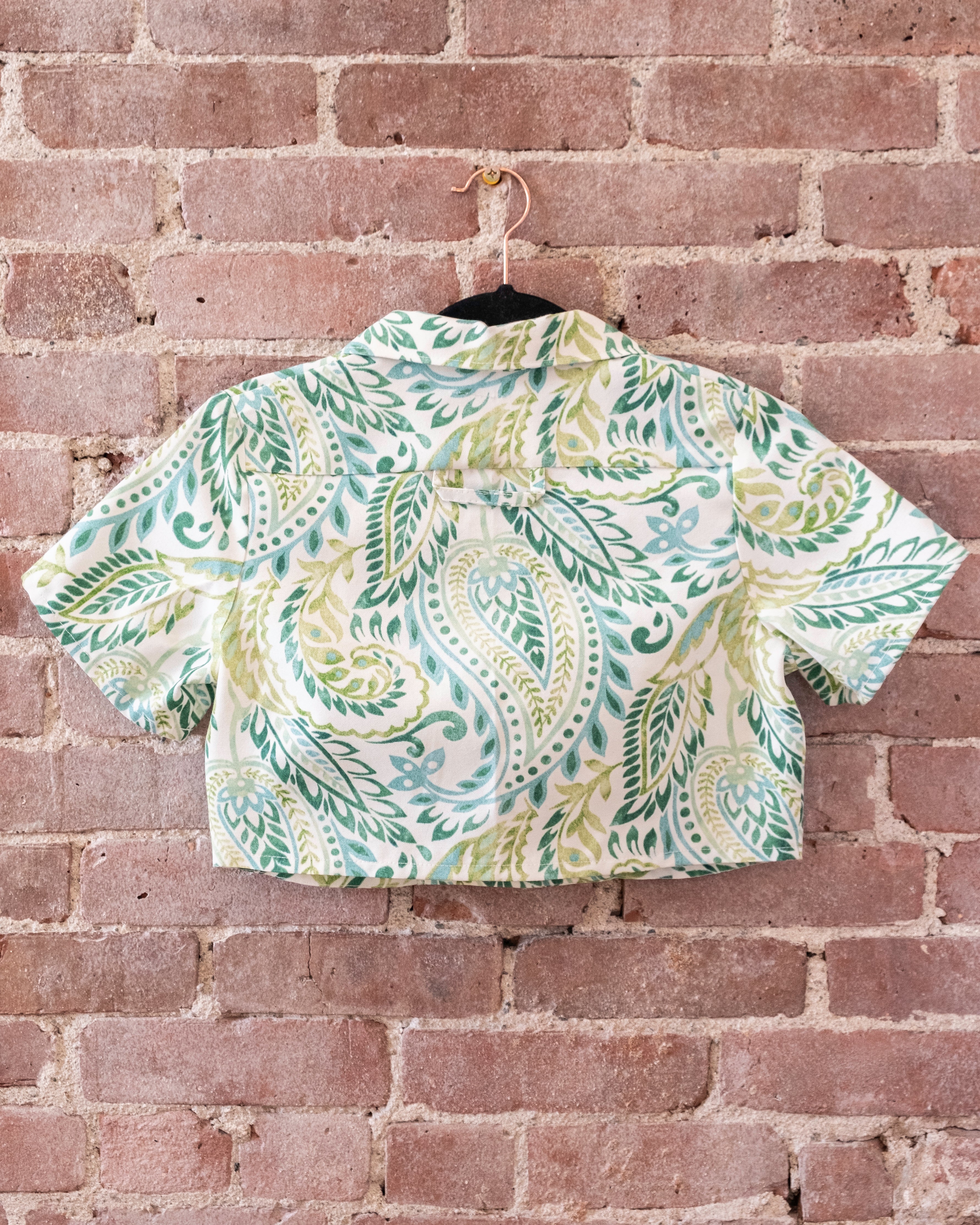Garden Paisley Camp Shirt
