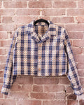 Long Sleeve Crop Camp Shirt