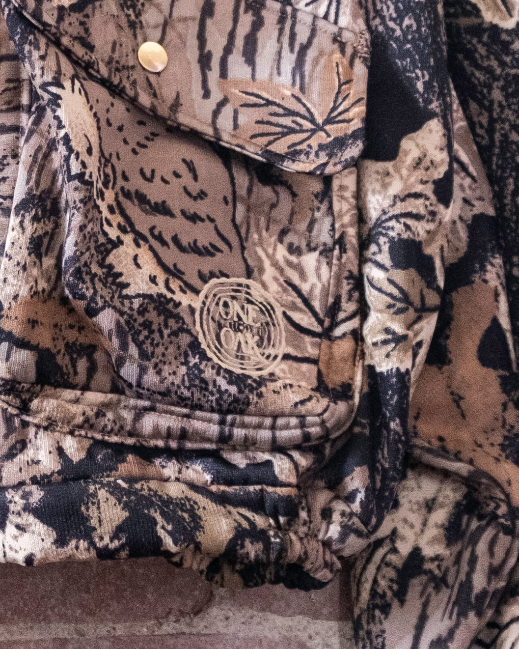 Camo Crop Puffy Bomber